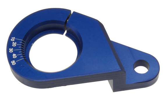 Stroomverdelerklem Alu met Graden Blauw