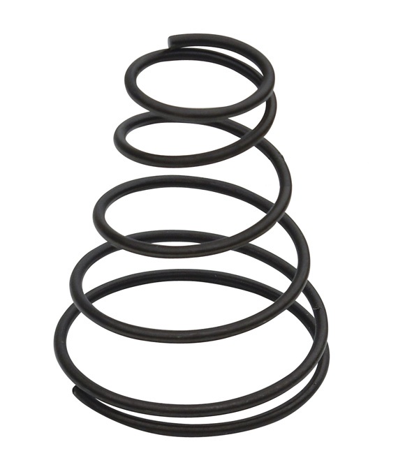 Schakelpook veer gebogen