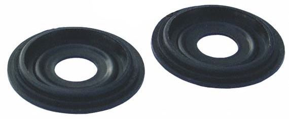 Raamslinger rozet zwart 8.67-