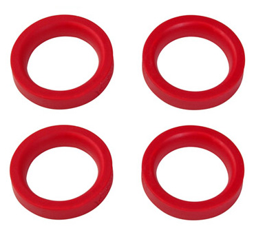 Seal, urethane, suspension travel, upper + lower, -7.65