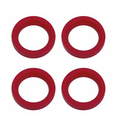 Seal, urethane, suspension travel, upper + lower, 8.65-