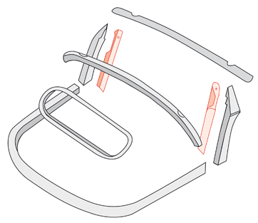 Seitenspriegel Innen, holz, -9.59