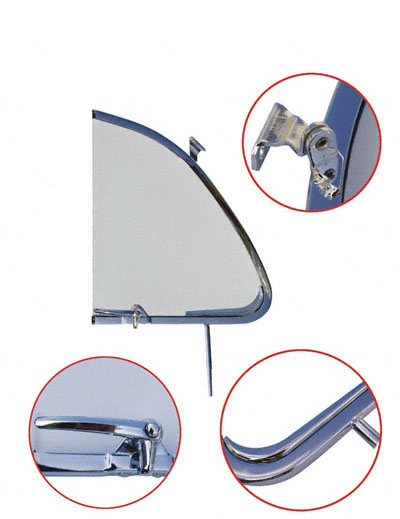 Drehfenster, komplett, klar, 8.55-7.64, links