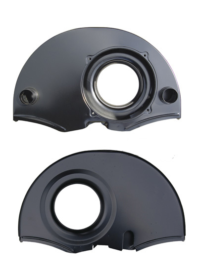 Koelhuis "Oldie 30 Pk" zwart, met kachelaansl.