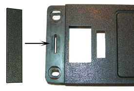 Dashboard afdekking 1303