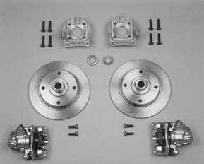 schijfremkit, achteras, swing axle, 4-gaats steek 100