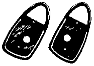 Achterlichtrubber 8.67-7.72