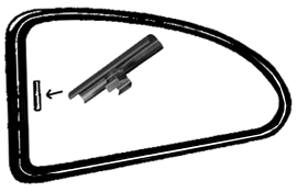 Plastic sierlijst verbindingsclip