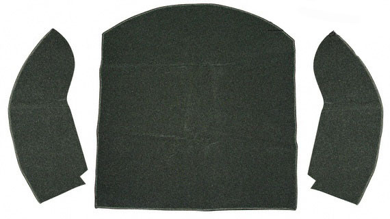 Boot liner Cabrio Black 8.55-7.72