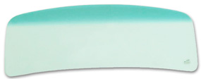 Front window, Convertible, 8.64-, Green/green