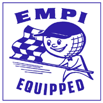 sticker "EMPI EQUIPPED", 80 x 80 mm