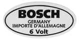Sticker "6 Volt" bobine, -7.67