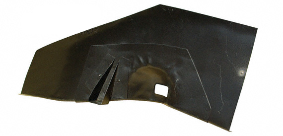 Schokdemperbevestigingsplaat achter links -7.66 Spaarkever -7.73