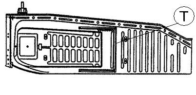 Floorpan complete left 8.70-7.72 (Budget-friendly)