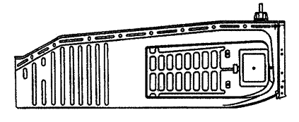 Floorpan right 8.72-