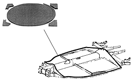 Chassisrubber Origineel (schuimrubber)