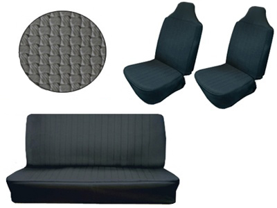 Stoelbekleding cabrio set Grijs 8.69-7.72