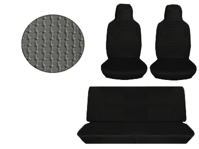 Seat upholstery gray 8.73-7.76