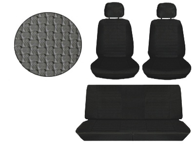 Stoelbekleding cabrio set grijs 8.75-