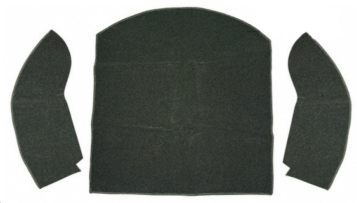 Boot liner convertible velour Black 8.55-7.72