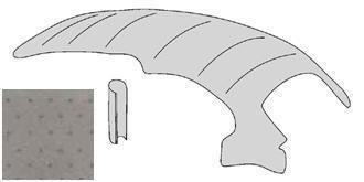 Hemel grijs geperforeerd -7.63 Ragtop