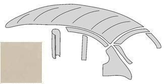 Headliner ivory Mohair complete -.56 Ragtop