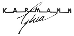 Schriftzug "Karmann Ghia" 8.62-