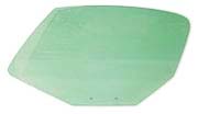 Doorwindow left Cabrio 68- green