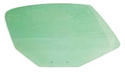 Doorwindow right Cabrio 68- green