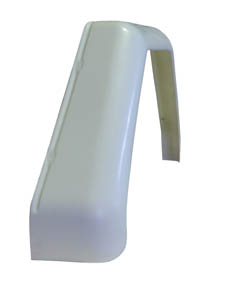 Spatbord Polyester rechts achter