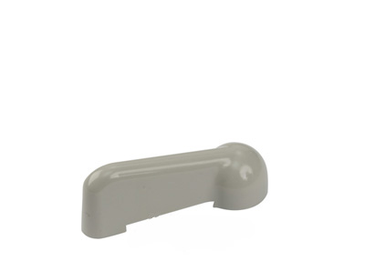 Frisseluchtklep knop, Bus T1, grijs