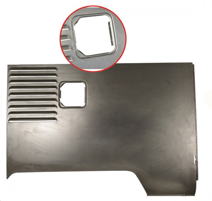 Zijwand, kort, 55-62, achter, rechts