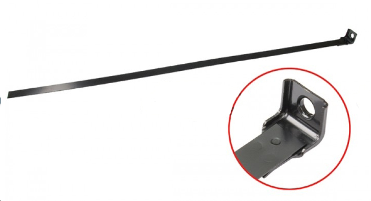 Fuel tank clamping band, Bus T1, 3.55-7.67