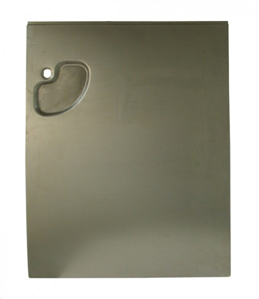 Klapdeur buitenplaat, voorste deur, hoog,  8.61-7.62