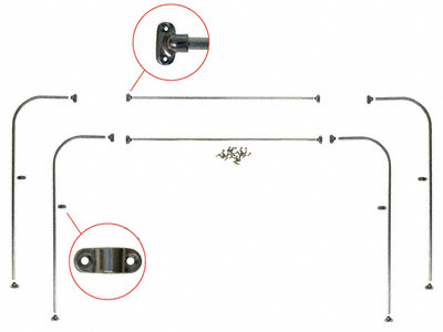 Jail Bars, kit, Bus 3.55-7.63