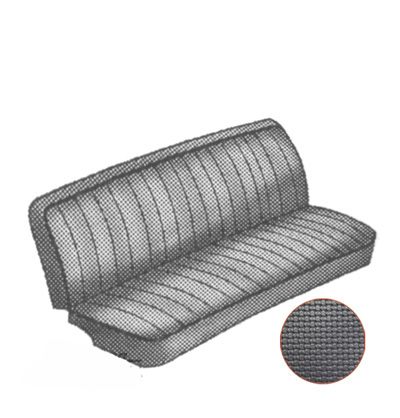 Sitzbezge, Vordersitze, 50-62, schwarz