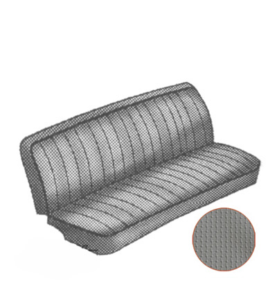 Voorbank bekleding, 50-62, grijs