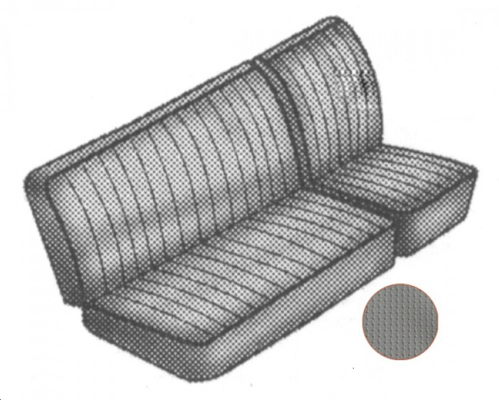Sitzbezge, Vordersitze, 62-67, grau