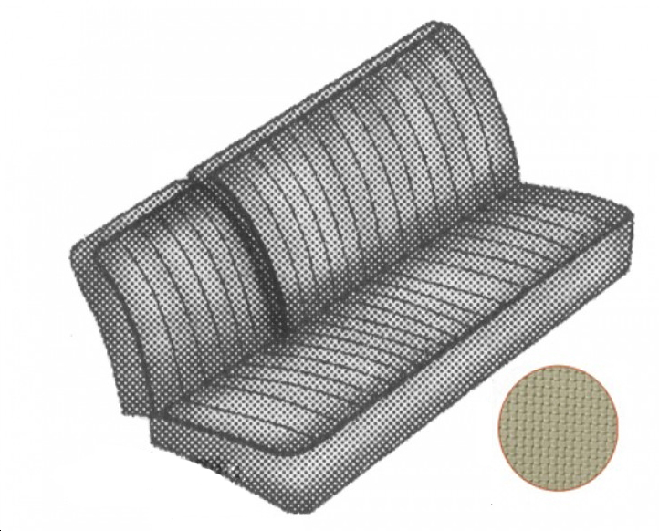 Centrale bank 1/3 bekleding, 8.63-7.67, beige