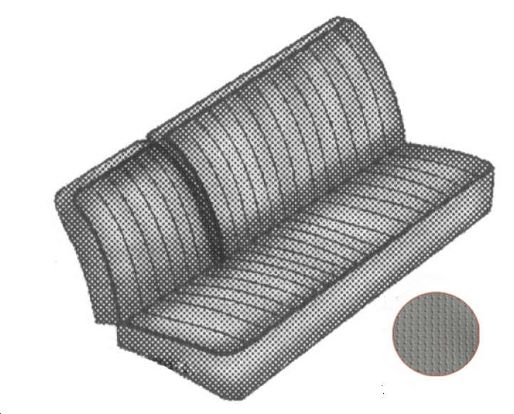 Centrale bank 1/3 bekleding, 8.63-7.67, grijs