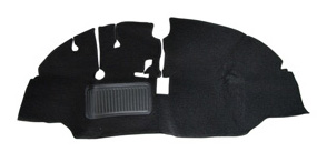 Teppich T1 Furaum vorne 8.65-7.67, schwarz