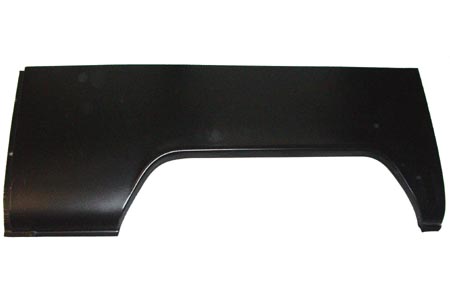 achterwielscherm plaat, links, 8.72-