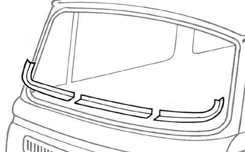 Voorruit Reparatie delen 8.67-7.79