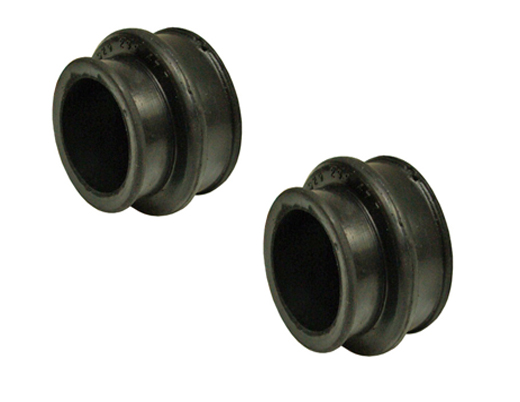 inlaatspruitstuk manchette, Urethaan zwart, paar