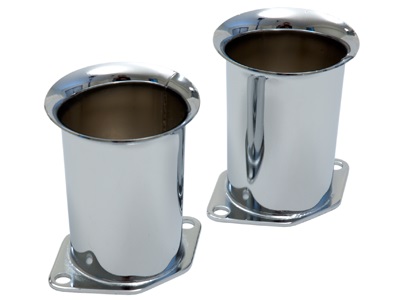 Racing funnel, open, 82mm high, to screw on