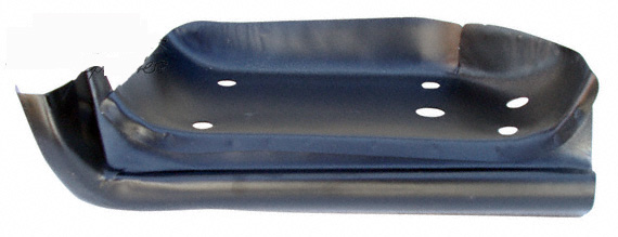 Connecting panel, entrance, front, right, Bus T3