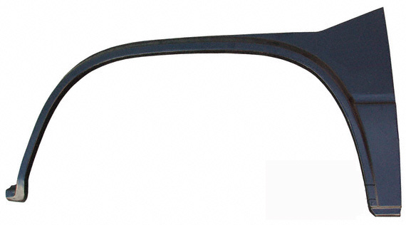 Voorwielscherm, buiten, Bus T3, voor, links