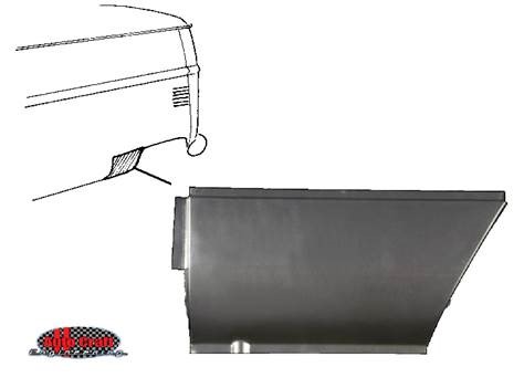 Schwellerblech, auen, kurz, links, Autocraft