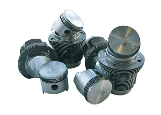 Piston and cylinder set, Mahle, 87 x 69 mm, 1641 ccm, cast