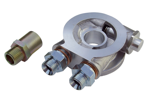 Oil thermostat adapter